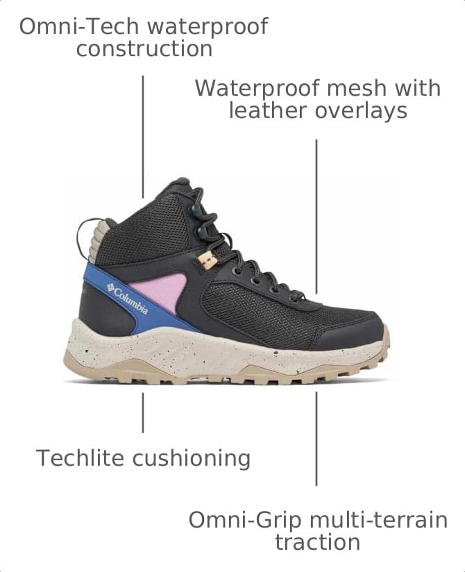 Image of Columbia Women's Trailstorm Ascend Mid Waterproof Hiking Shoe