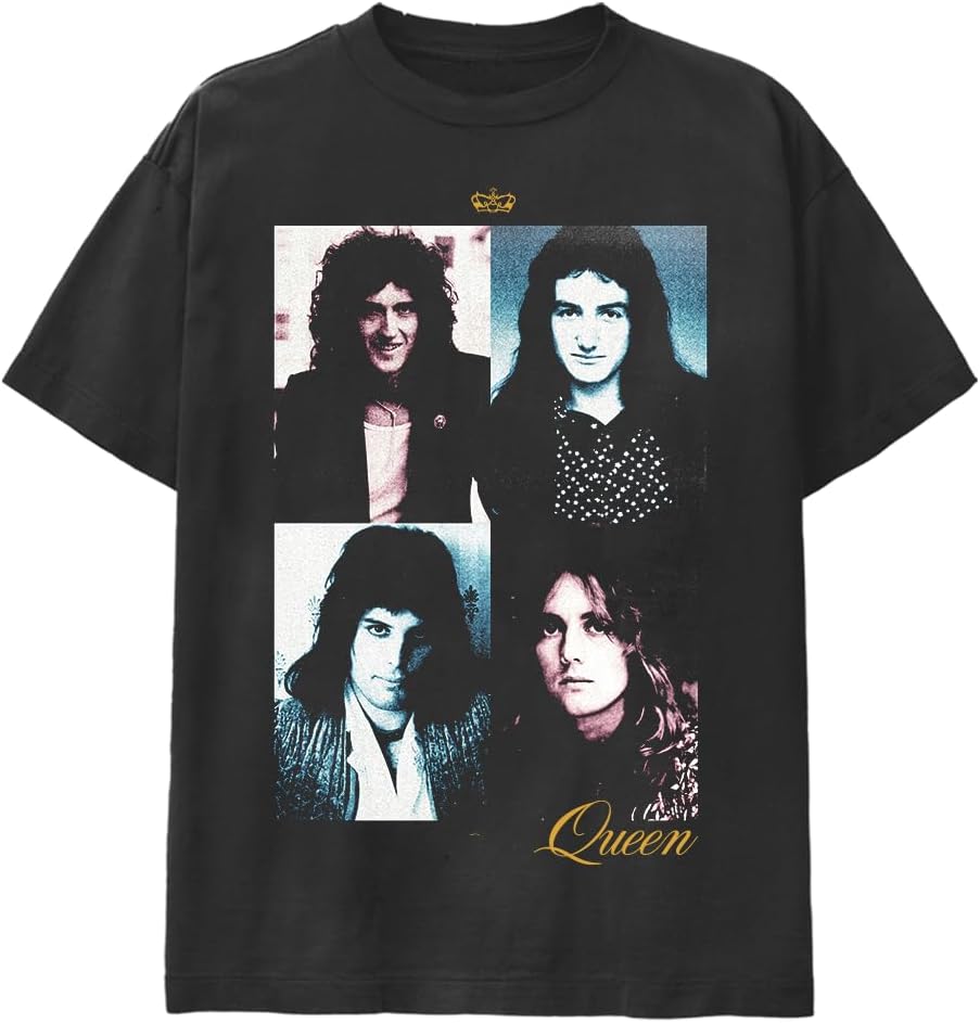 Queen Unisex-Adult Offical Merch Portrait Opera T-Shirt