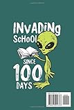 Zoom IMG-1 100 days of school alien
