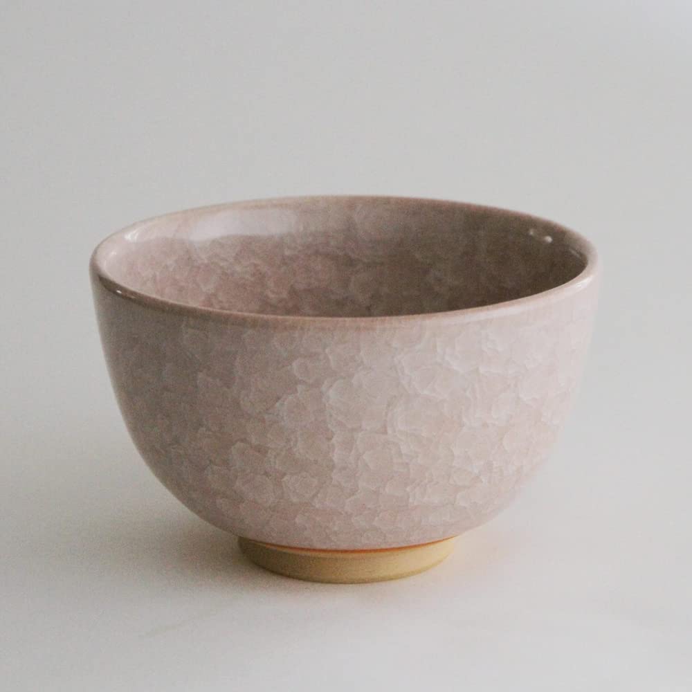 KIMIKURA Matcha Tea bowl Chawan [Warm pink] Japanese Mino-yaki Made in JAPAN | Japanese Tea