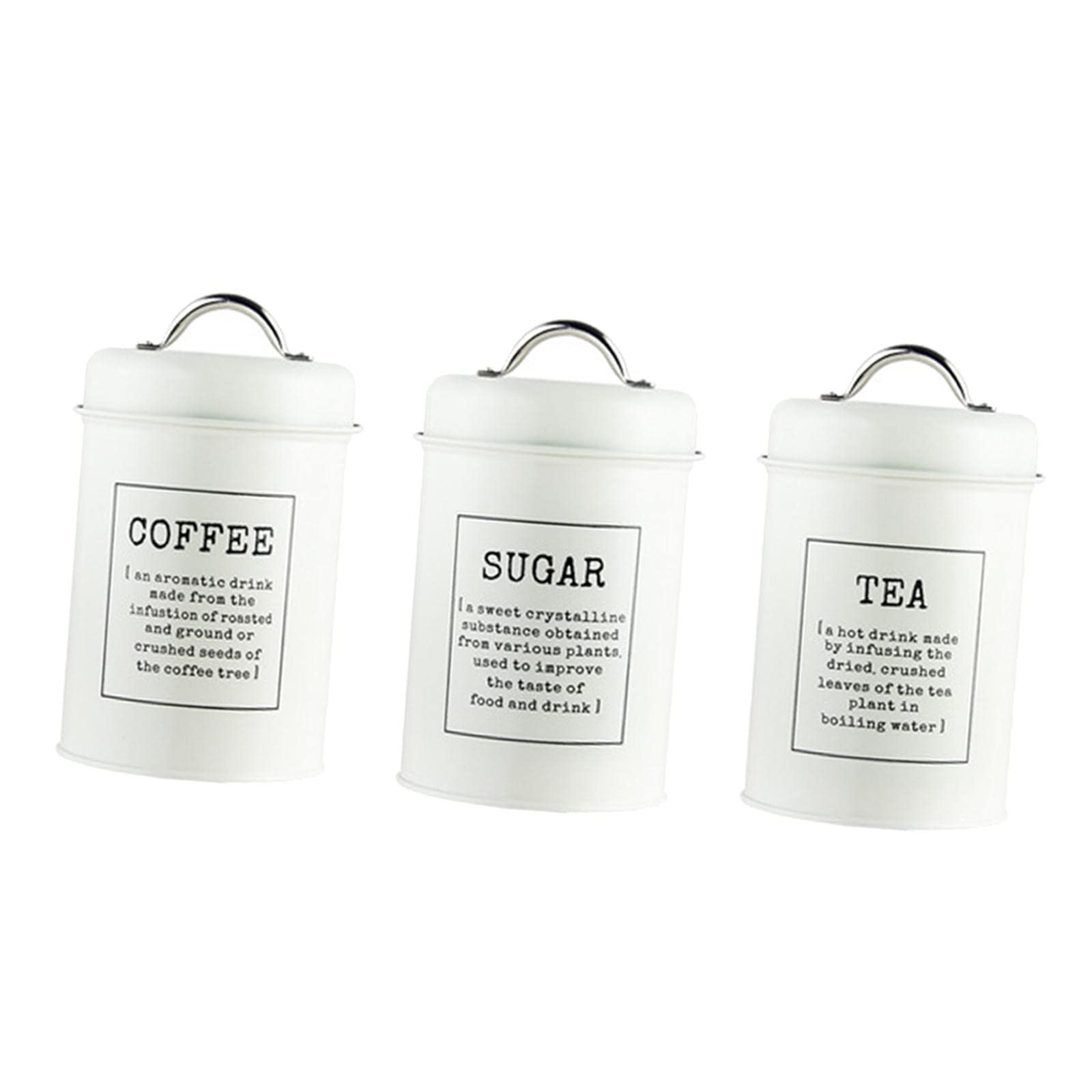 Voorraad potten koffie thee suiker – Tres' Vintage