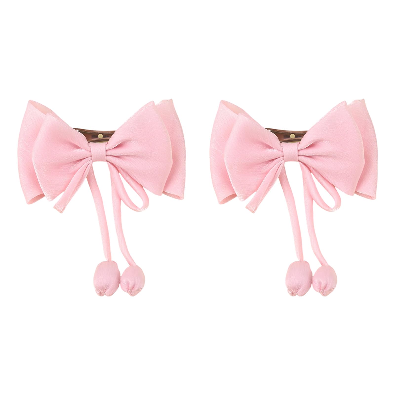 Zxfdsfdbnm 2Pcs Curtain Tieback Sweet Bows Window Curtain Bind Holdback Buckles Clips Drapery Holders Decorative Curtains Holdbacks Tiebacks for Drapes