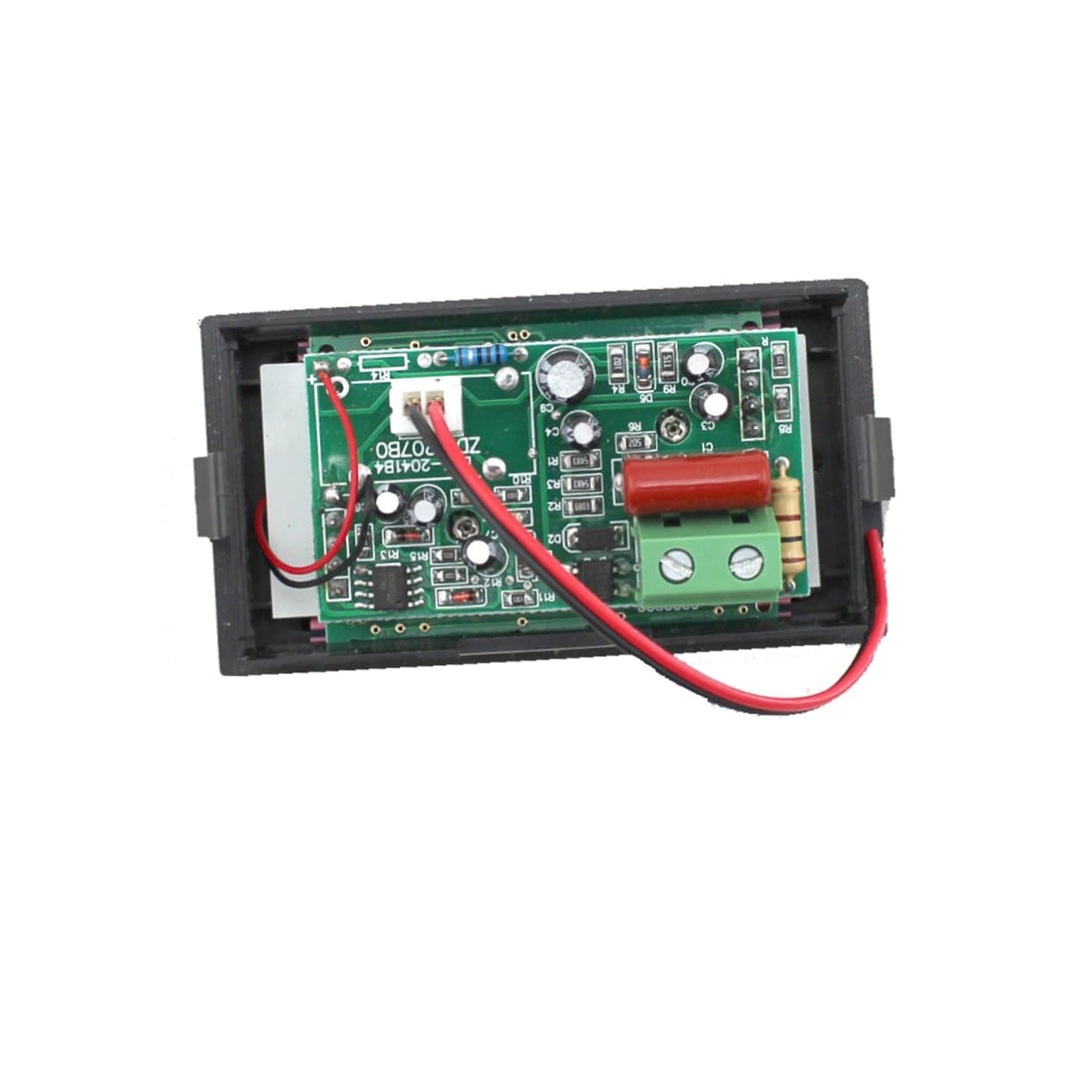 Angoily 3pcs LCD Digital Display Voltage Black Voltmeter Ammeter for Accurate Circuit Measurements Easy Setup for Appliance Monitoring