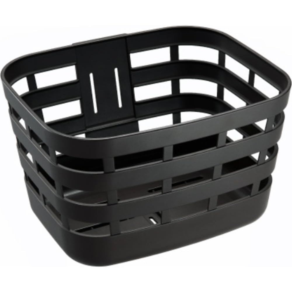 Bridgestone FB-FR P6514 F761018BL Square Basket (Front) BL (Black)