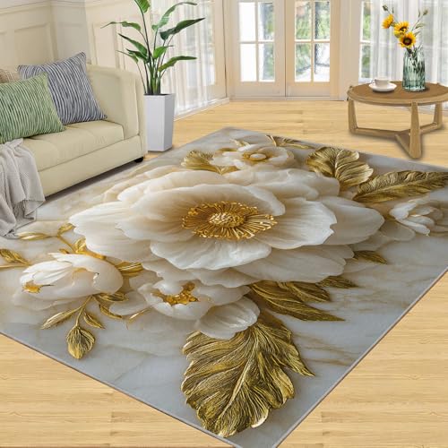 Tapete decorativo JELAIXO 3x2 ft para sala y entrada miniatura 2