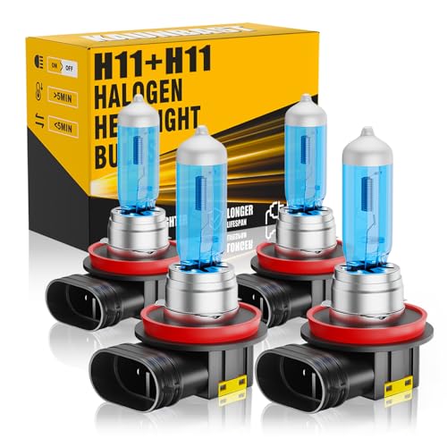 TXBILMOO Halogen Headlight Bulbs Fit For 2007-2018 Nissan Altima,H8/H9+H8/H9 High