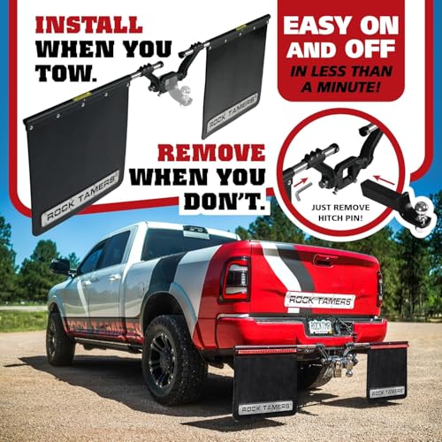 Image of Rock Tamers M5 Flap Retainer Bolt Kit - Stabilizes Flap Clamp RT048 on Mudflap RT022 - Includes Bolt & Nut - Order 2 for Full Replacement - RT049