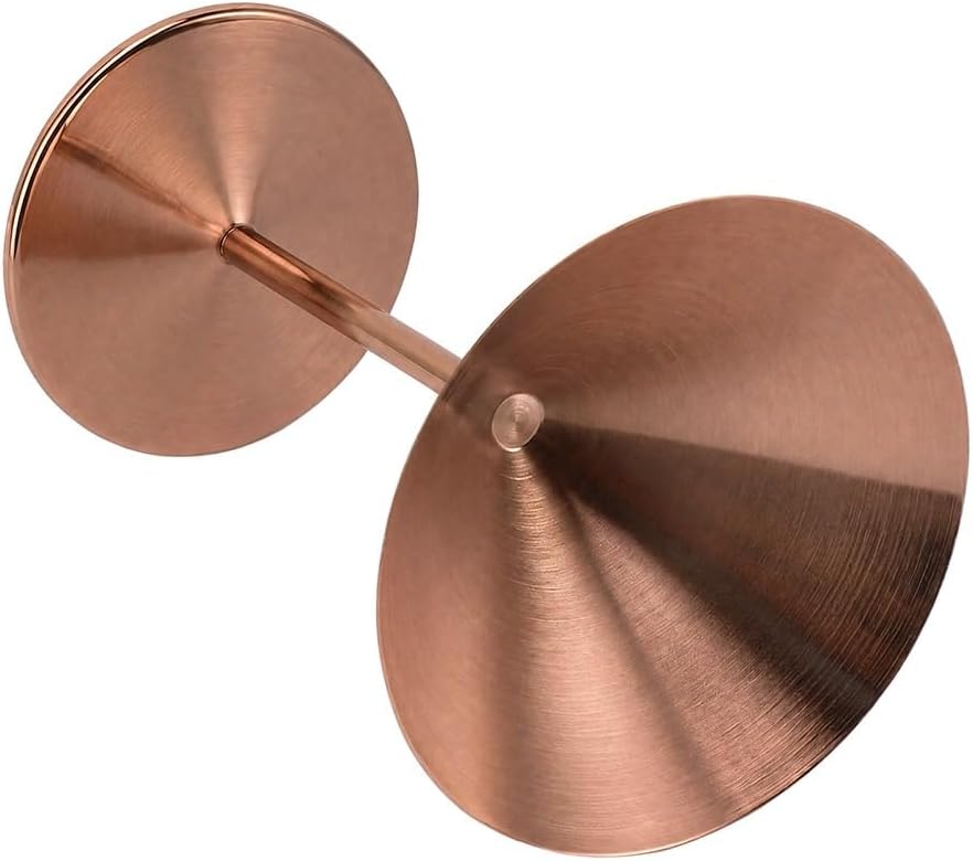 Martini Glasses – Rose Gold Barware for Cocktails, Fine Polish Cocktail Wine Goblet Cup for Margarita Manhattan Champagne Bar Party 6.3x4.61x3.15 in