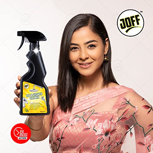 Image of JOFF Tap & Shower Cleaner - 250ml | Instantly Removes Limescale, Hard Water Stains & Soap Scum | Powerful Deep Cleaning for Sparkling Faucets & Showerheads - Fast Action, Streak-Free Shine & Easy Use