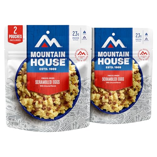 Mountain House Freeze-Dried Breakfast Entree | Backpacking Meals for Camping and Hiking, 4 Servings,...
