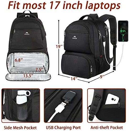 Lunch Backpack, Insulated Cooler Backpack Lunch Box Backpack for Men Women 5 Lunch Backpack, Insulated Cooler Backpack Lunch Box Backpack for Men Women