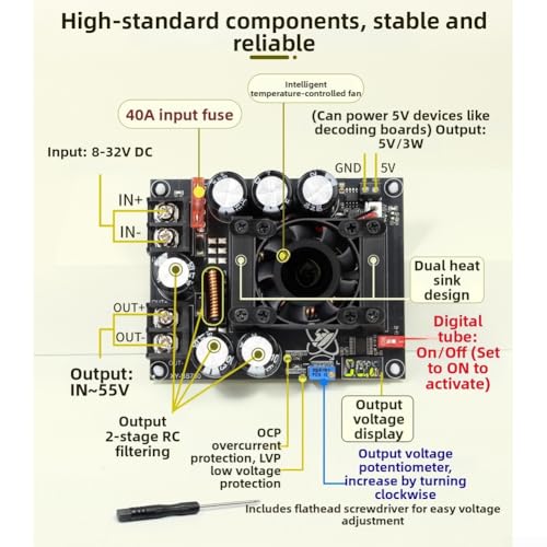 Module convertisseur Boost XY-BS750 1500W régulateur tension continu