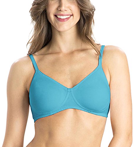 Image of Jockey 1722 Women Wirefree Non Padded Super Combed Cotton Elastane Stretch Medium Coverage Everyday Bra with Concealed Shaper Panel