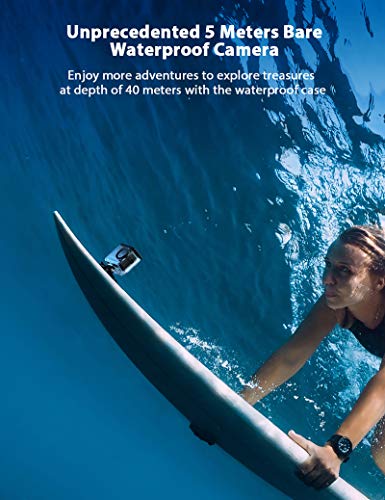 Product Image 5: Victure 4K 60FPS AC940 Action Camera 8M Bare Machine Waterproof 20MP Sports Camera with Touch Screen Vlog Camera EIS Remote Control 131 Feet Underwater Camcorder with 1350mAh Batteries and Accessories