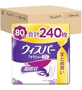 Amazon.co.jp: WHISPER ウィスパー うすさら吸水 50cc 114枚 (38枚×3