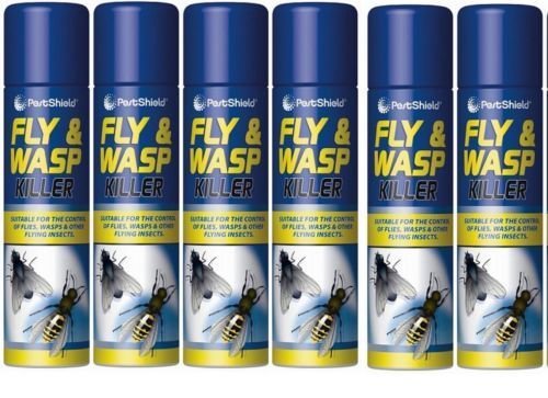 Fly and Wasp Killer Spray 6 x 300ml