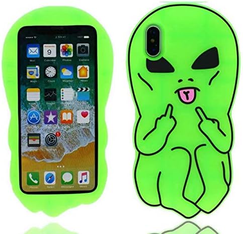 Cute 3D Cartoon iPhone XR Case,Animals Food Fashion Design Lovely Cartoon Characters Protective Skin Soft Rubber Silicone Cover for Apple iPhone XR (2018) 6.1"