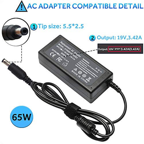 65W Ac Adapter Charger For Toshiba Satellite C55-B5300 C55-B5353 C55D-A5108 C55D-A5120 C55D-A5206 C55D-A5208 S75 C75D L775 L655 P755 C855-S5194 P75-A7200 P75-A7100 P745-S4102 S855-S5378 L655-S5106 #TOP3