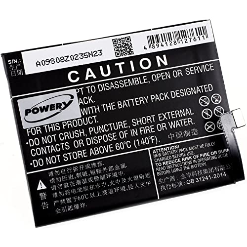 Powery Batería para Smartphone Lenovo Zuk Z2 Pro