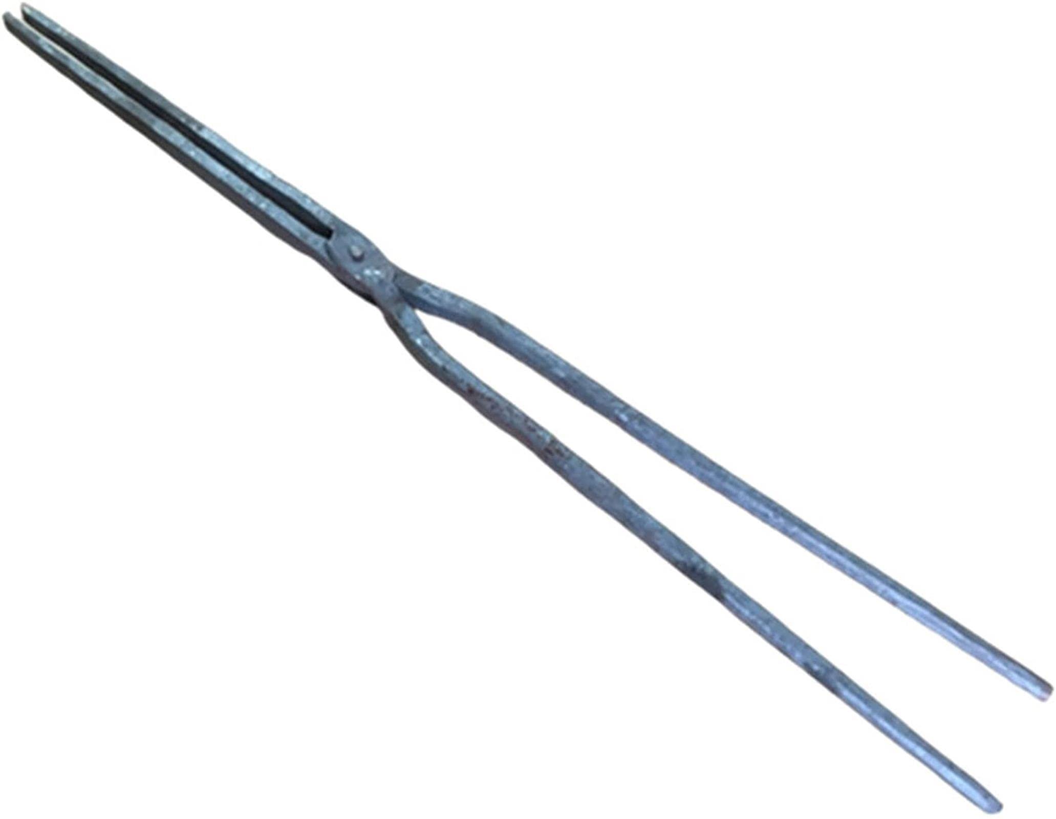 Tenazas de herrero,Tenaza de forja Ponga de herrero Tonga plana de herrero for un cuchillo de yunque que fabrica pinzas de herrero de 36 cm/52 cm for ingeniero herrero, 36 cm (Color : 52cm)