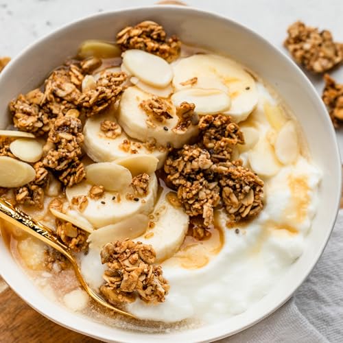 Image of Purely Elizabeth, Honey Almond, Ancient Grain Granola with Probiotics, Gluten-Free (3 Ct, 8oz Bags)