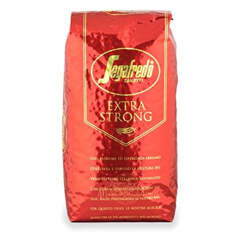 Segafredo - Extra Strong Coffee Beans, Arabica Blend with an Earthy Flavour - 1 kg Cover