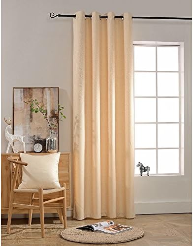 BOKO Curtains Blackout Curtains Window Curtains livingroom Curtains, 54X96 inches, Curtains for Bedroom, Curtains for Livingroom, Comes with a Pillow Cover in The Same Fabric