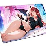 WAIFUWORLD SHOP Anime Mauspad | Waifu #72 | Gaming Mousepad mit Ultra-HD-Druck | robust, rutschfest & waschbar | Mouse Pad mit Manga Motiv | 61x35cm