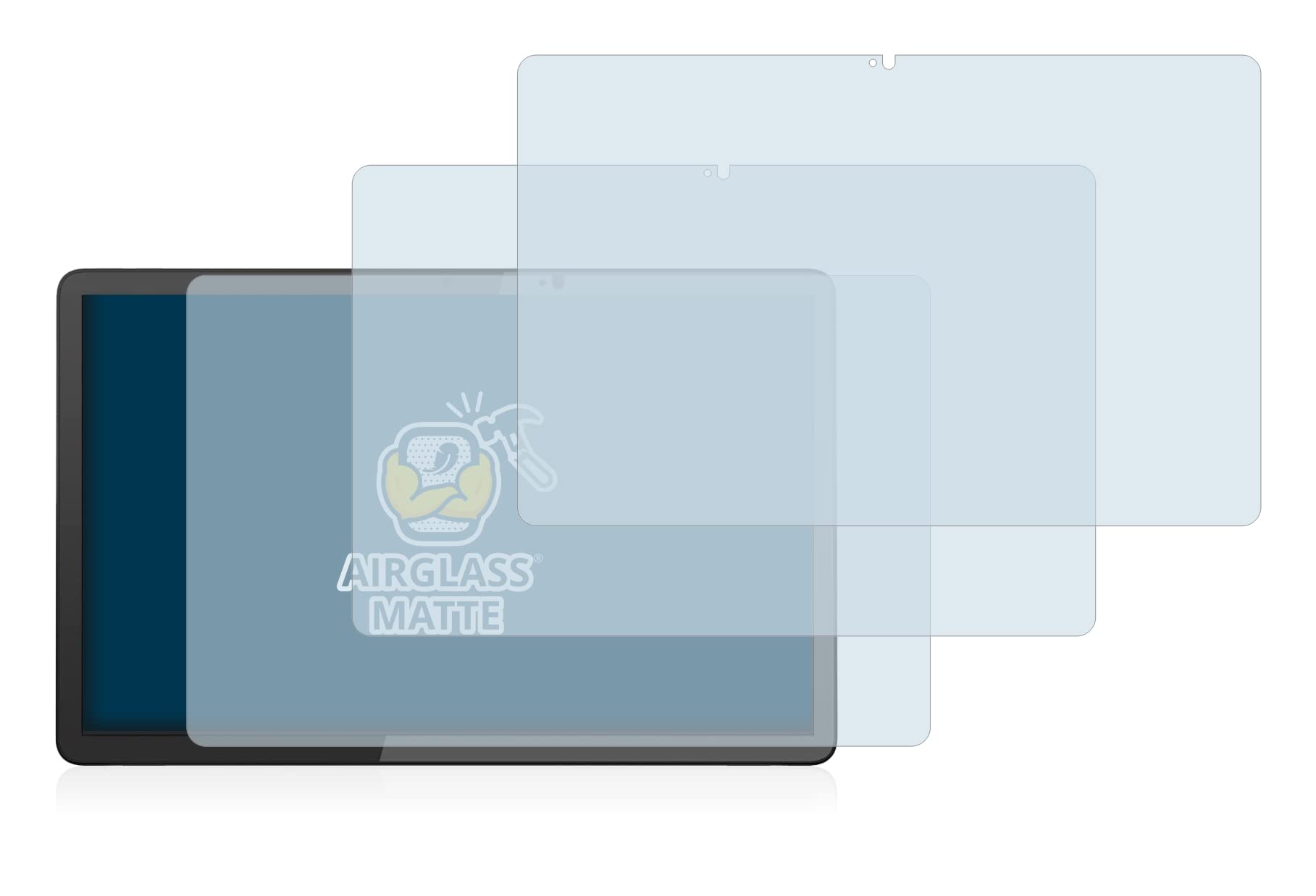 BROTECT 3 Stück Schutzglas für Lenovo IdeaPad duet 3 Chromebook 11" | Entspiegelnder Displayschutz Made in Germany, Schutzfolie Matt Anti-Reflex Kratzfest 9H Anti-Fingerprint Einfache Montage