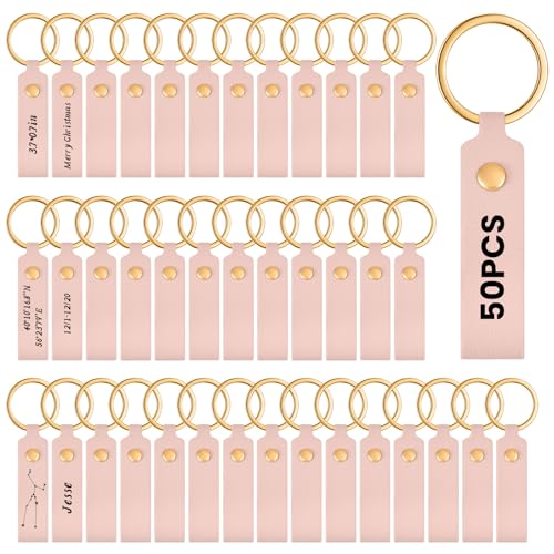 Porte-clés en cuir synthétique lot en vrac pour cadeaux invités mariage