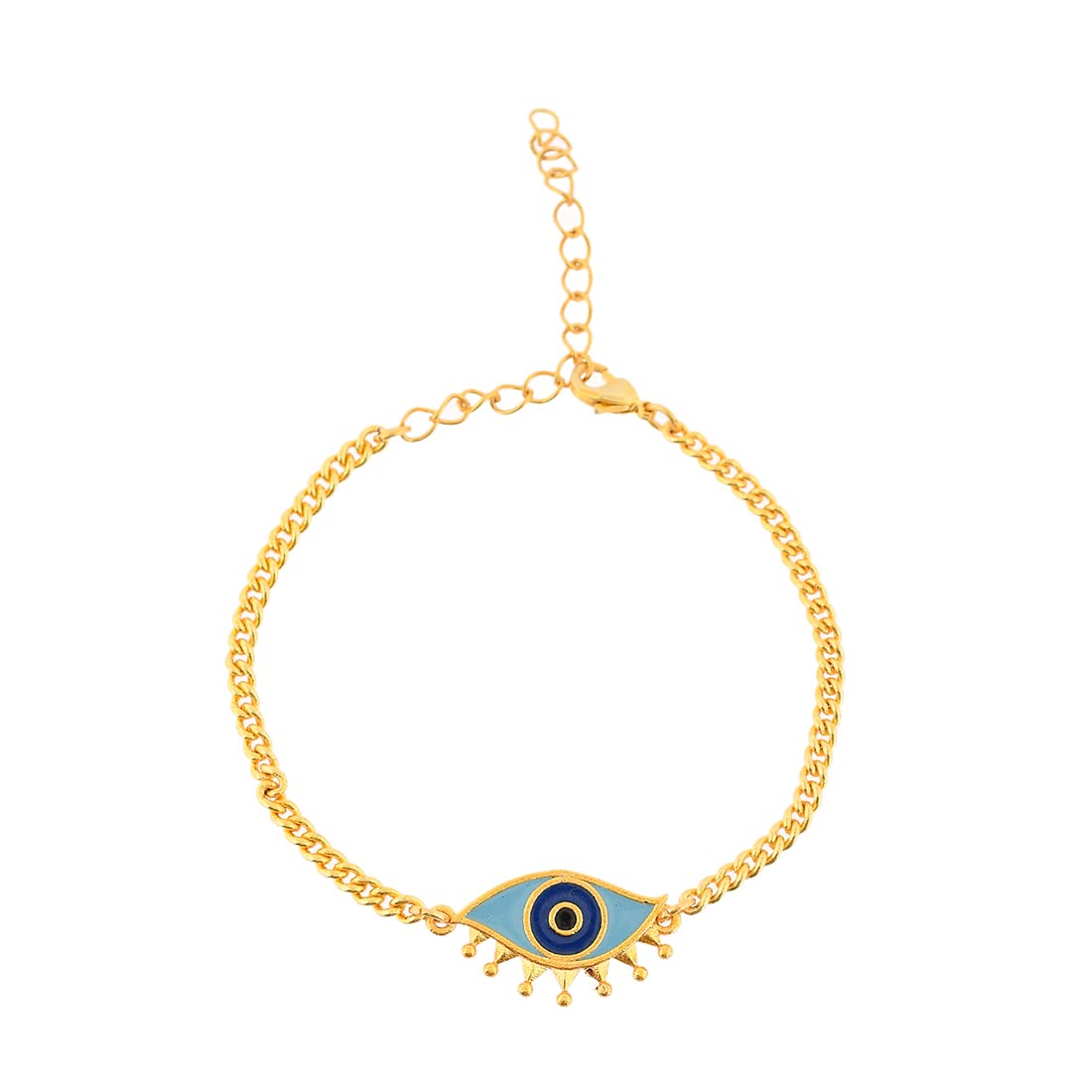 Evil Eye Plated Bracelet Protection Jewelry Charm