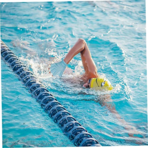 KALLORY 2 Pares Luvas De Natação Pás De Natação De Silicone Luvas De Piscina Luvas Auxiliares De Mer