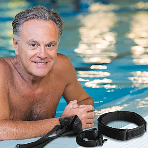 Haull 2 Set Swim Parachute Swim Resistance Belt Strength Training Belt Resistance Training Equipment Swim Resistance Tether For Swim Training Exercise #TOP5