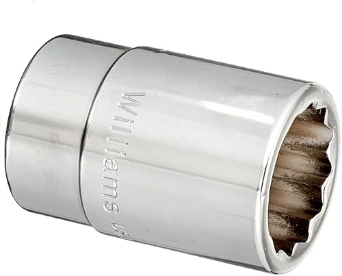 Williams H-1231 3/4 Toma poco profunda, 12 puntos, 31/32 pulgadas