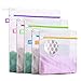 Btromeshy Mesh Laundry Bag,Set of 5 Lingerie Wash Bags with Colored Tags and Upgraded Hook Loop Zipper Protector Easy to Assort and Protect Your Coats,Pants,Shirt,Socks,Bra and Underwear-3 Sizes