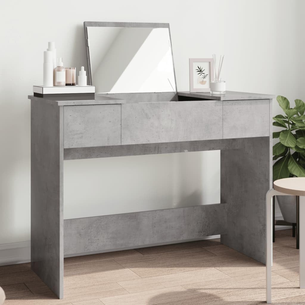 vidaXL - Kaptafel - Zwart - MDF | Leen Bakker vidaXL - Kaptafel - Zwart - MDF | Leen Bakker