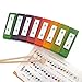 DECOR 8 Notes Rainbow Glockenspiel with Music Cards