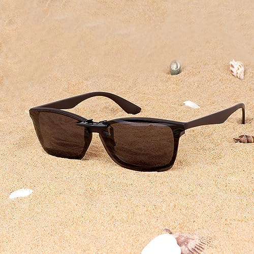 Polarized CLIP-ON Sunglasses for RAY-BAN RB70472