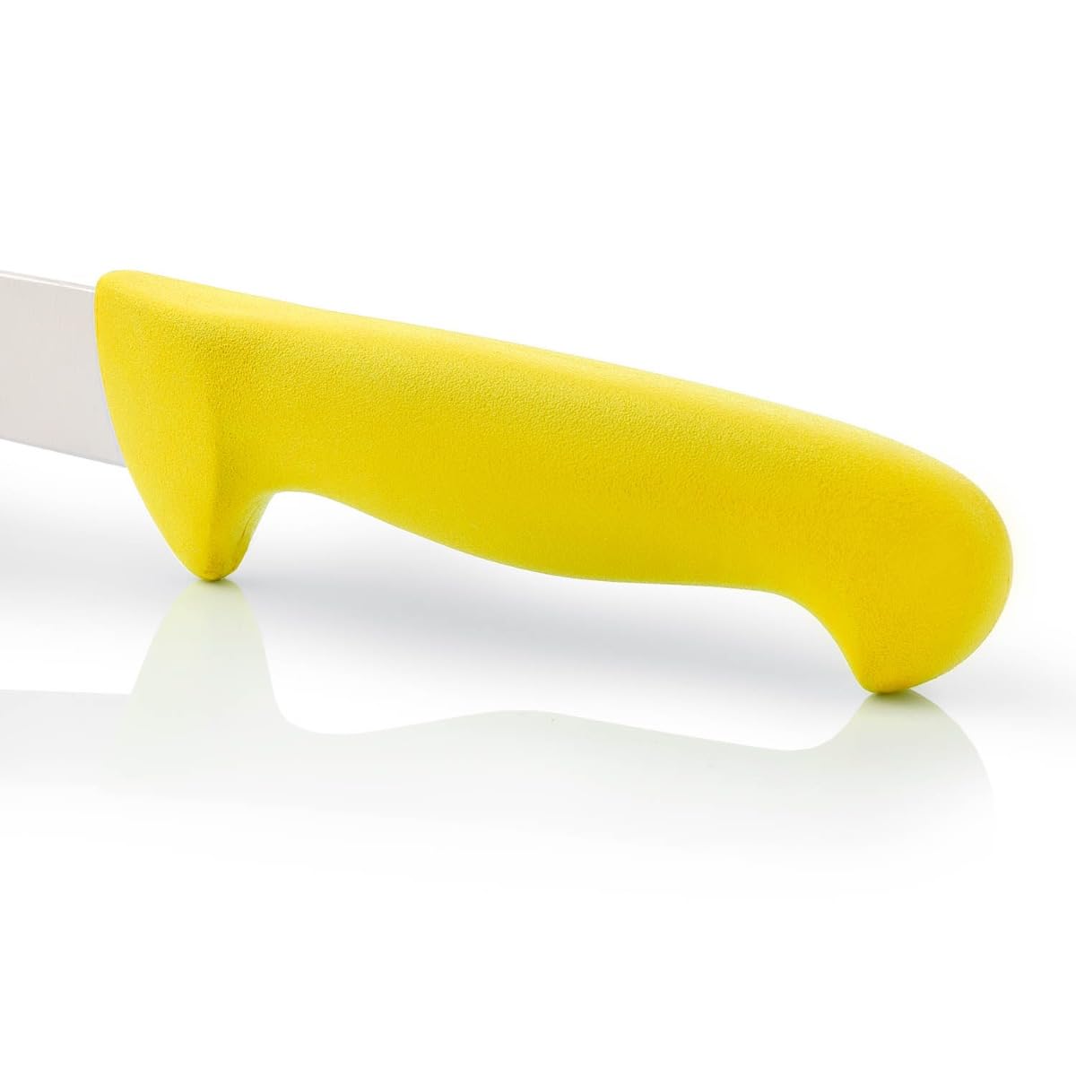 Arcos Couteau de Boucher Acier Inoxydable Nitrum Lame 200 mm Professionnel Viande Série 2900 Jaune