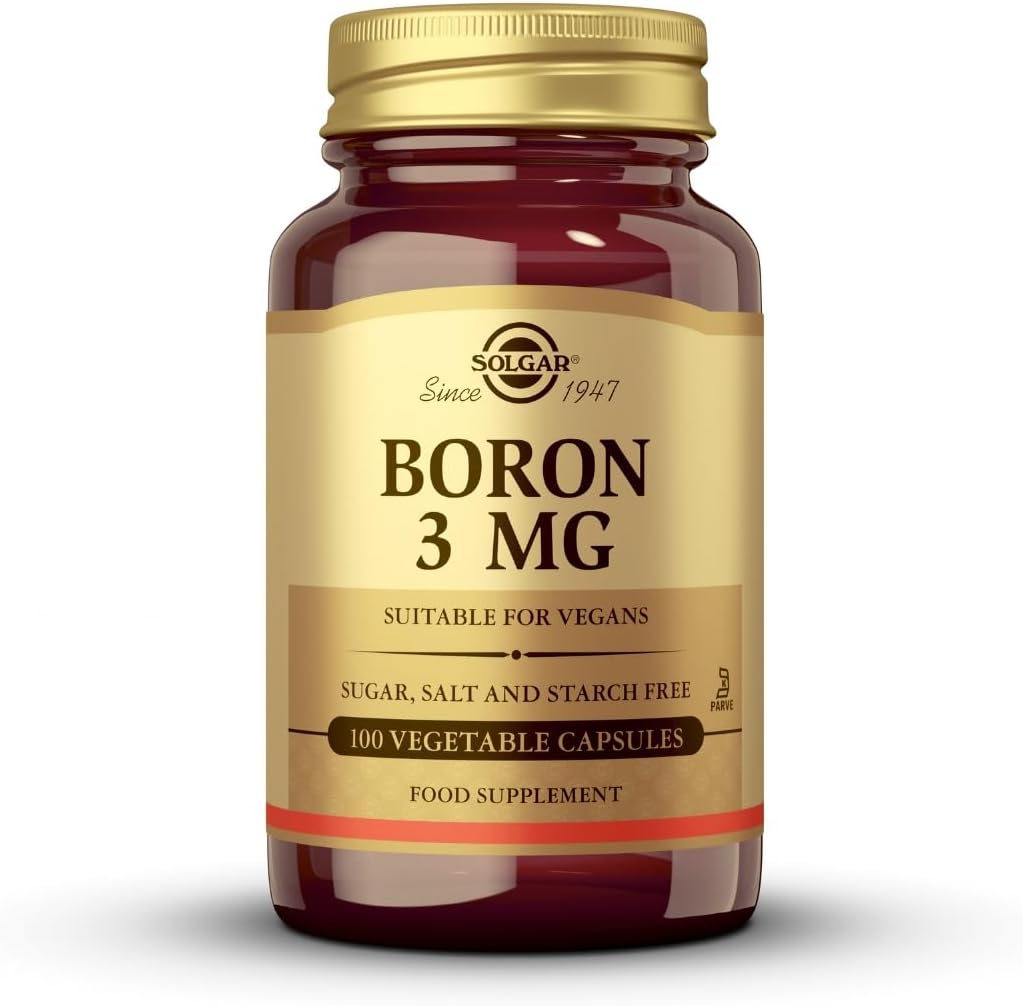 Solgar BORO 3mg. cápsulas vegetales 100 u