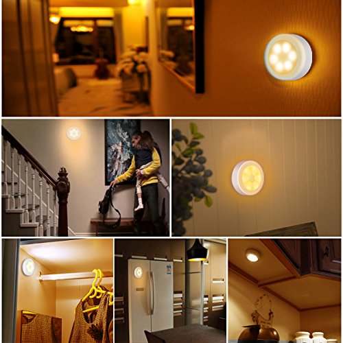 AMIR-Motion-Sensor-Light-Cordless-Battery-Powered-LED-Night-Light-Stick-Anywhere-Closet-Lights-Stair-Lights-Safe-Lights-for-Hallway-Bathroom-Bedroom-Kitchen-etc-Warm-White-Pack-of-3
