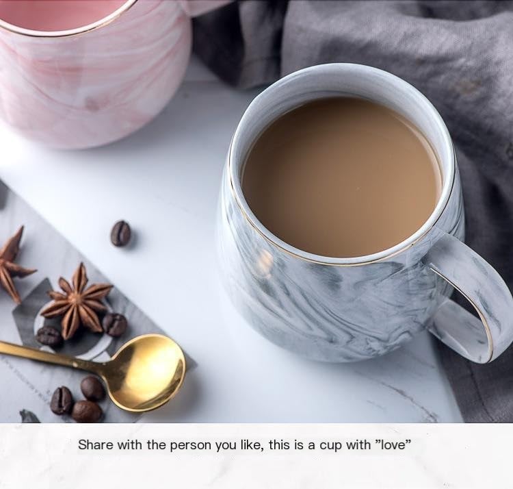 Tasse Keramik Kaffee Haferflocken Frühstück Teetasse für Mädchen und Frauen Home Office