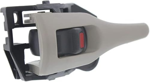 Miniatura 8 de Compatible con Toyota Corolla - Manija de puerta interior delantera o trasera, lado del conductor beige (2009-2013)  Con botón de bloqueo de puerta