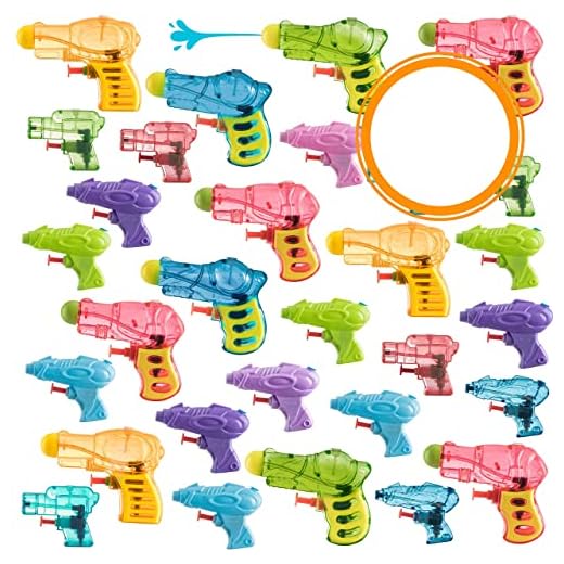 Pack of 28 Assorted Water Guns Pool Water Shooters and Water Blasters Combo Set of Water Squirt Toy
