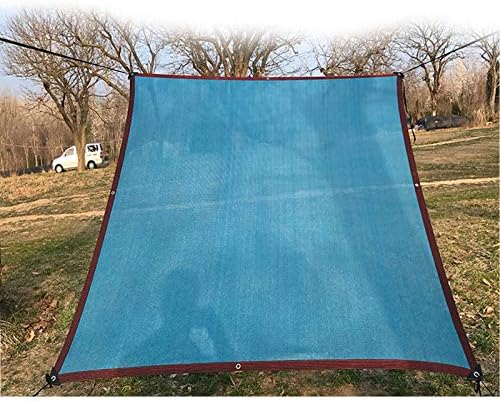 90% UV-Resistant Blue Shade Cloth - Durable Shade Net for Outdoor Use, Ideal for Balconies, Courtyards & Swimming Pools, Provides Effective Sun Protection