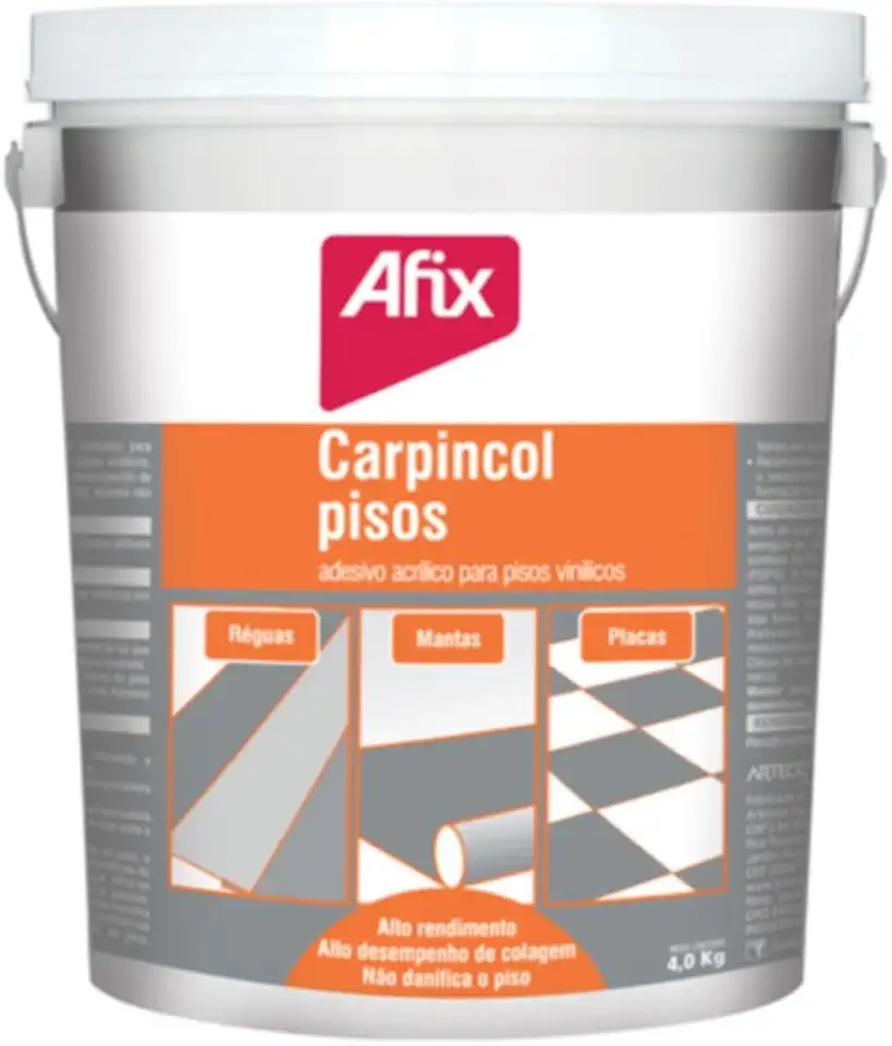 Afix Carpincol Cola para Piso Vinílico 4kg
