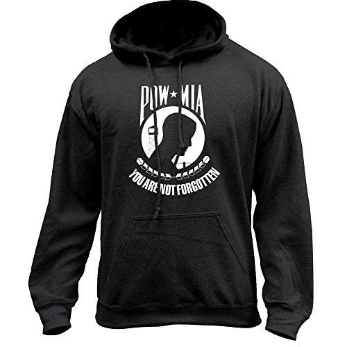 POW/MIA You are Not Forgotten Military Pullover Hoodie