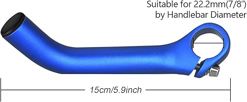 Miniatura 5 de FIFTY-FIFTY Extremos de barra de bicicleta, extremos de manillar de bicicleta de montaña, pedales de bicicleta de montaña, pedales de fibra de