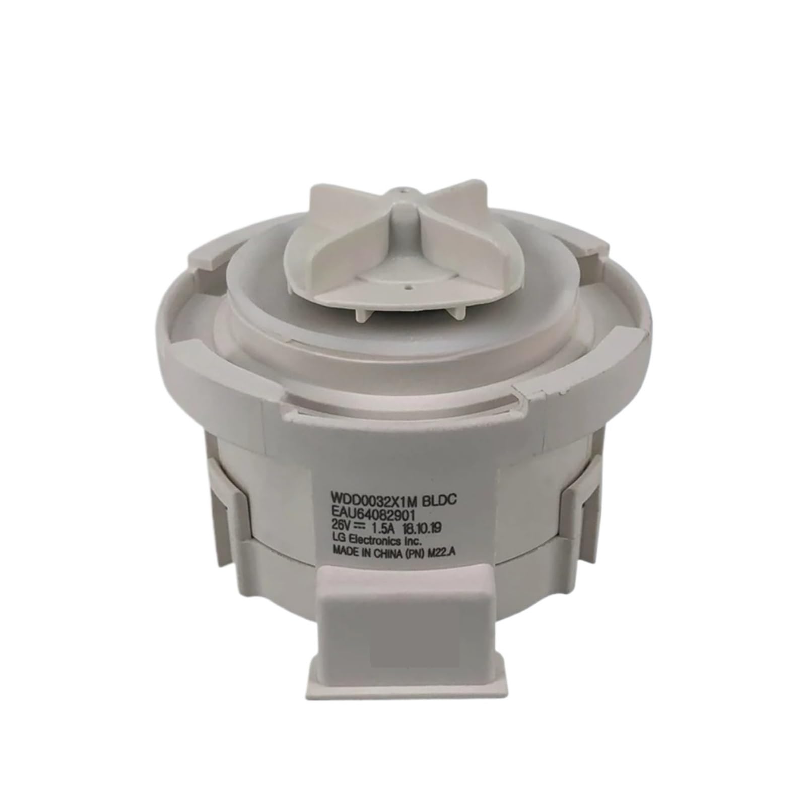 Pvblckjqnxm One Color Washing Machine Drain Pump Motor, Compatible For Lg，Eau64082901 Wdd0032x1m Bldc 26V 1.5A Washer Drainage Parts