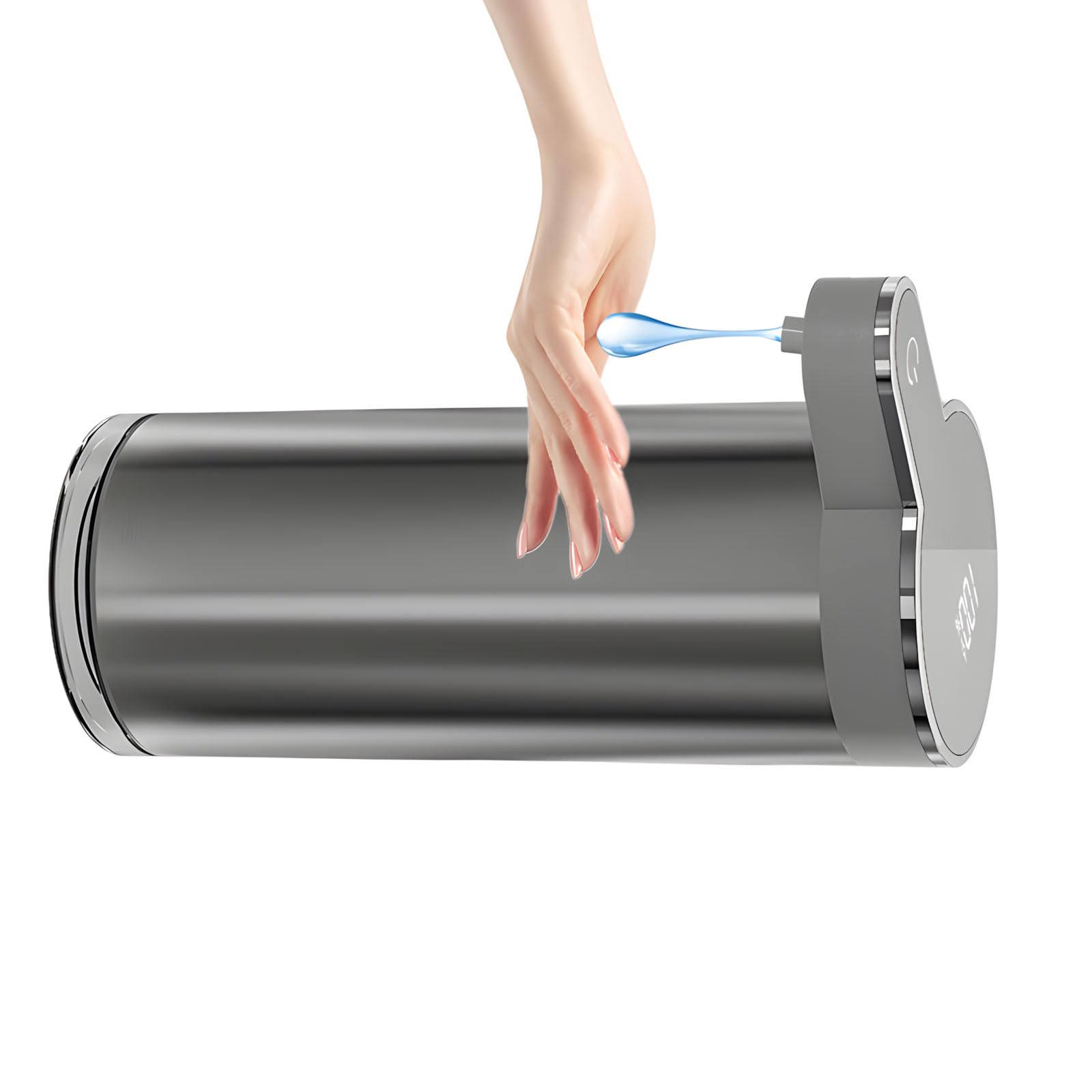 Modern Motion Activated Soap Dispenser Rechargeable Battery Operated Strong Metal Construction Easy Use Soap Dispenser